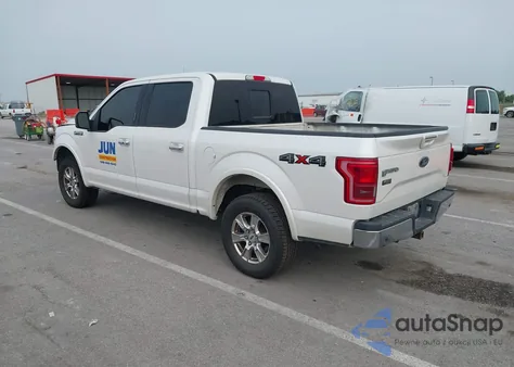 2017 Ford F-150 Lariat z USA, uszkodzony, nr VIN 1FTEW1EF8HKC62274